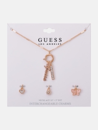 Цепочка с набором подвесок GUESS 1159816738 (Золотистый One size)