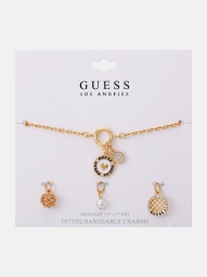 Браслет с набором подвесок GUESS 1159821945 (Золотистый One size)