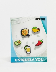 Набір Mexican Food 5 Pack Jibbitz для Crocs 1159800706 (Фіолетовий, One size)