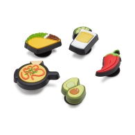 Набор Mexican Food 5 Pack Jibbitz для Crocs 1159800706 (Разные цвета, One size)