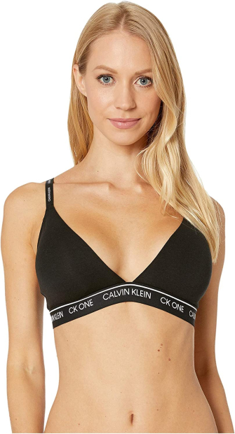 Бралетт Calvin Klein лиф с логотипом 1159772208 (Черный, L)