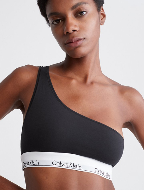 Бралет на одне плече Calvin Klein з логотипом оригінал