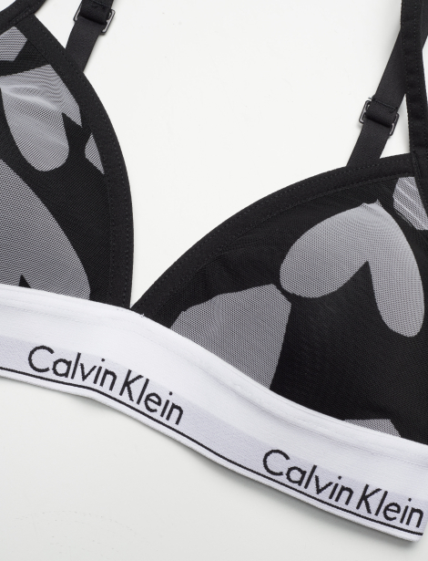 Стильний бралет Calvin Klein з принтом оригіналу