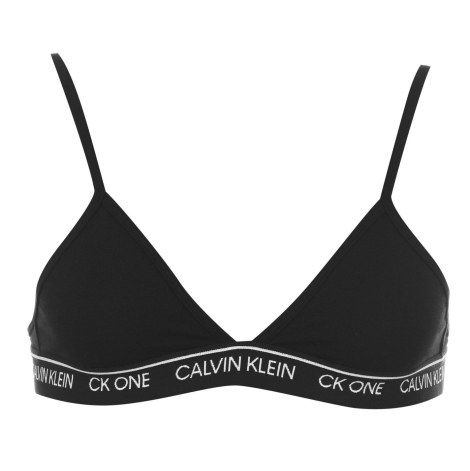 Бралетт триангл Calvin Klein с логотипом 1159792381 (Черный, XS)