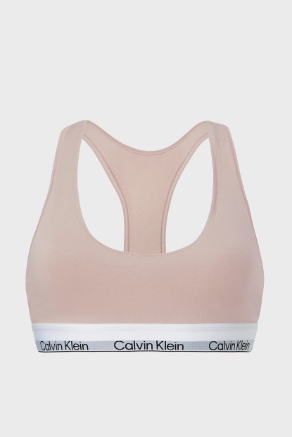 Бралетт Calvin Klein топ с логотипом 1159799971 (Бежевый, L)