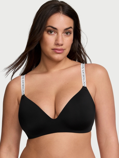 Гладкий бюстгальтер Victoria's Secret 1159803862 (Чорний, 32B)