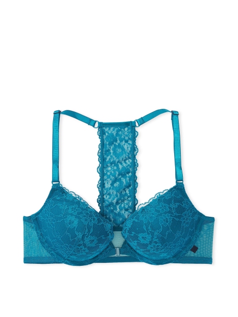 Кружевной бюстгальтер Push-Up Victoria's Secret 1159805441 (Синий, 32C)