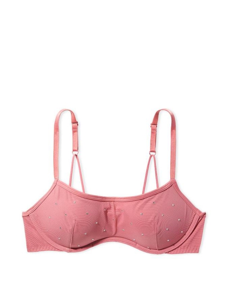 Бюст с сетчатым верхом Victoria's Secret Pink 1159807149 (Розовый, L)