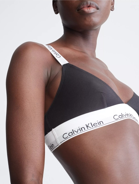 Бралетт Calvin Klein с логотипом 1159807722 (Черный, XL)