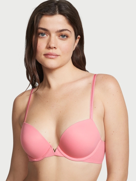 Бюстгальтер с пуш-ап Victoria's Secret 1159808340 (Розовый, 34DDD)