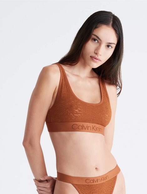 Мереживний браслет Calvin Klein Intrinsic Unlined з логотипом 1159815960 (Коричневий XS)