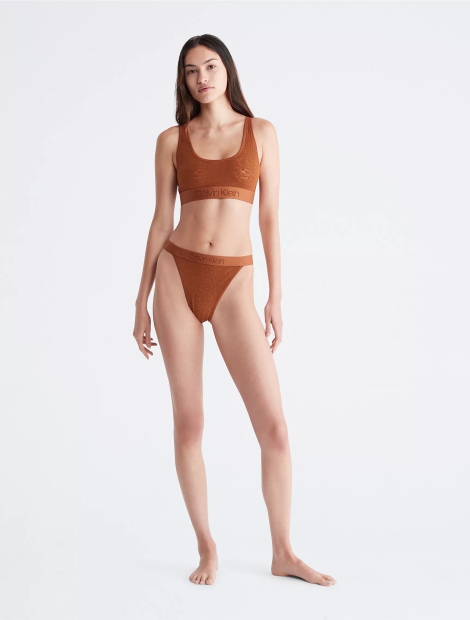 Мереживний браслет Calvin Klein Intrinsic Unlined з логотипом 1159815960 (Коричневий XS)