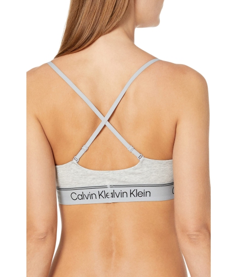 Бюстгальтер триангл Calvin Klein с логотипом 1159809218 (Серый, L)