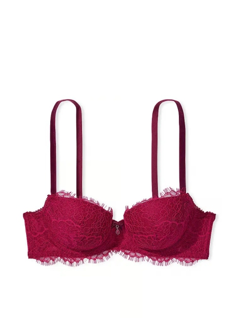 Мереживний бюстгальтер Victoria's Secret 1159815352  (Бордовий 34D)