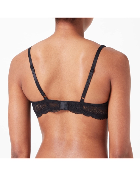 Жіночий мереживний бюст Emporio Armani 1159822359 (Чорний 32B)