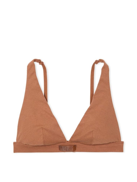 Еластичний бюстгальтер у рубчик Victoria's Secret бралетт 1159827869 (Коричневий M)