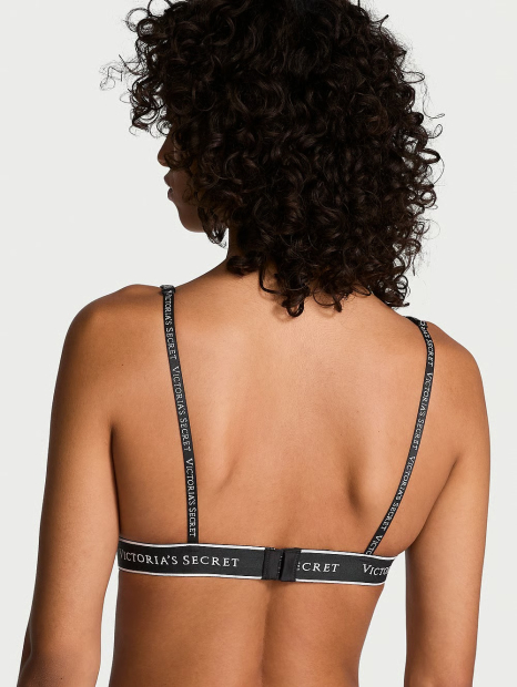 Бюстгальтер Victoria's Secret бралет з логотипом 1159833219 (Чорний XL)