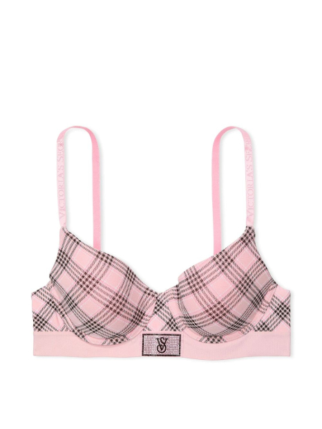 Бюстгальтер Victoria's Secret з принтом 1159830841 (Рожевий 32B)