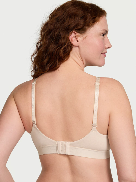 Бюстгальтер Victoria's Secret з логотипом 1159831689 (Бежевий 34C)