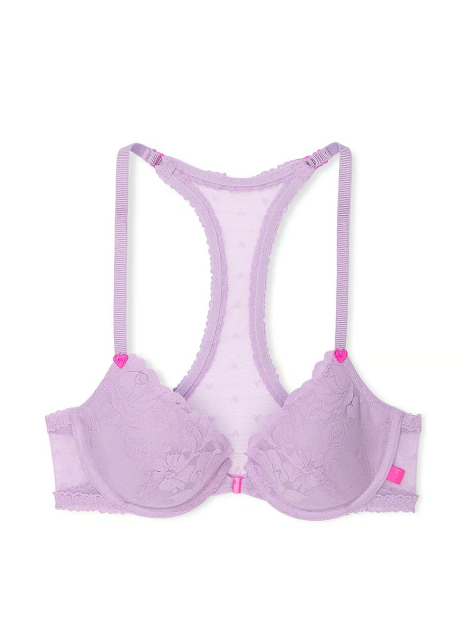 Бюстгальтер Victoria's Secret с кружевом 1159831785 (Фиолетовый 34C)