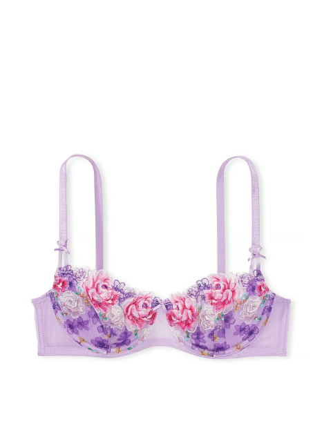 Шикарный бюстгальтер Victoria's Secret с кружевом 1159831828 (Сиреневый 36G)