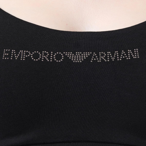 Женский бралетт Emporio Armani 1159832243 (Черный XS)