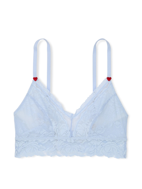 Кружевной бралетт Victoria's Secret 1159832566 (Голубой XL)