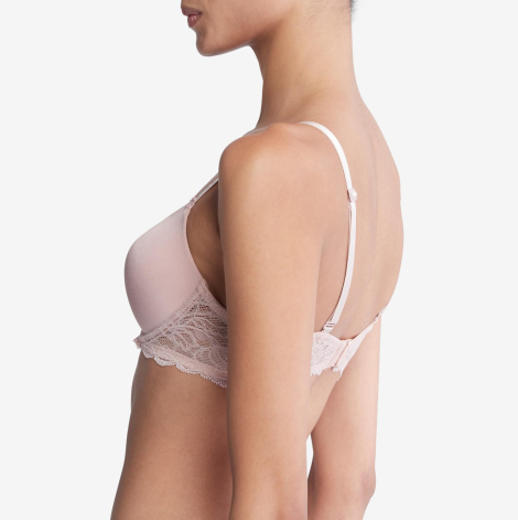 Бюстгальтер Calvin Klein лиф с кружевными вставками 1159833564 (Розовый 32C)