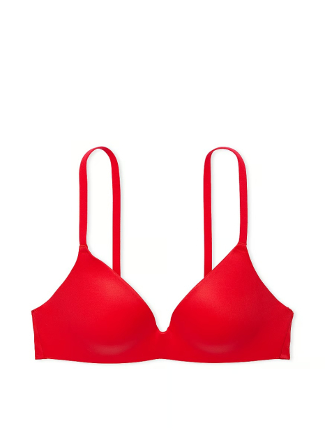 Бюстгальтер Push-Up Victoria's Secret Pink 1159833665 (Червоний 36A)
