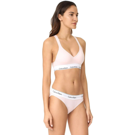 Бюстгальтер Calvin Klein бра с эластичными бретелями 1159834506 (Розовый S)