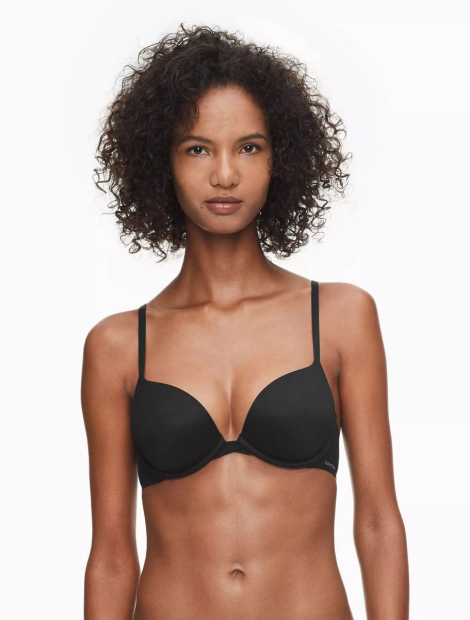 Базовый бюстгальтер Calvin Klein Push-up 1159835615 (Черный 32C)
