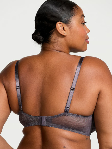 Бюстгальтер Push-Up Victoria's Secret с мини пайетками 1159838885 (Фиолетовый 34B)