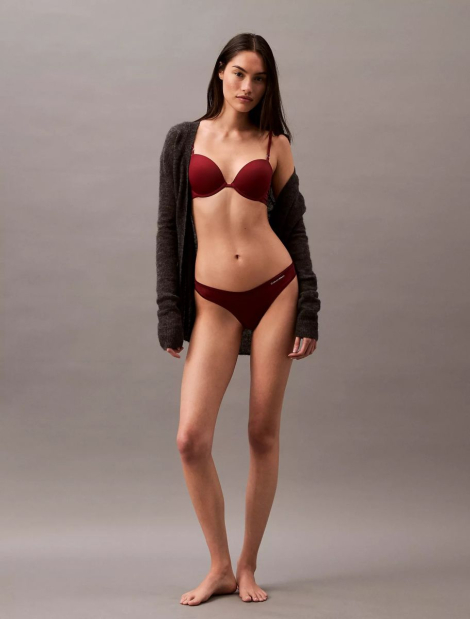Гладкий бюстгальтер Calvin Klein 1159838018 (Червоний 32B)