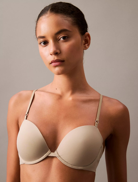 Гладкий бюстгальтер Calvin Klein 1159838023 (Серый 34C)