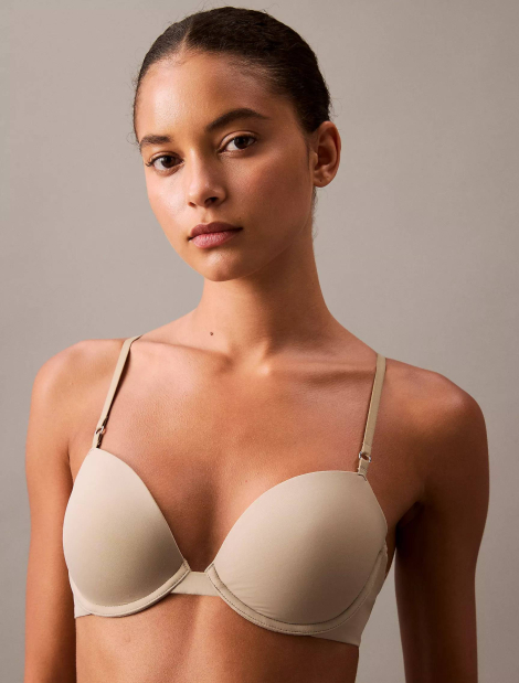 Гладкий бюстгальтер Calvin Klein 1159838025 (Сірий 34D)