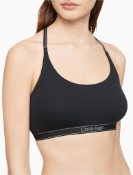 Бюстгальтер Calvin Klein топ с логотипом 1159771039 (Черный, S)