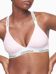 Бралетт эластичный Calvin Klein лиф с логотипом 1159772194 (Розовый, M)