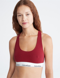 Эластичный бралетт Calvin Klein с логотипом 1159772668 (Красный, S)