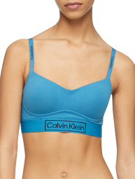 Бралетт Calvin Klein лиф с логотипом 1159774406 (Синий, XS)