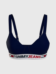 Женский бралетт Tommy Hilfiger бюстгальтер с логотипом 1159777224 (Синий, XXL)