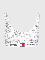 Топ-лиф Tommy Hilfiger бюстгальтер с логотипом 1159777578 (Белый, XS)