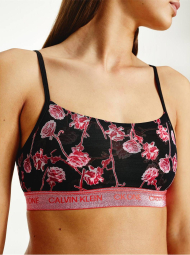 Женский бралетт Calvin Klein топ с глиттером 1159784969 (Черный, XS)