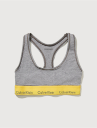 Эластичный бралетт Calvin Klein с логотипом 1159778092 (Серый, XS)