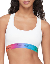 Эластичный бралетт Calvin Klein с логотипом 1159779085 (Белый, XS)