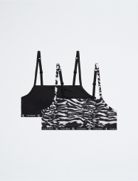 Набор из 2 бралеттов Calvin Klein топы 1159784462 (Черный, L)