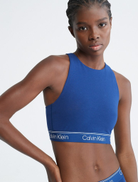 Спортивный бюстгальтер Calvin Klein с логотипом 1159789723 (Синий, S)