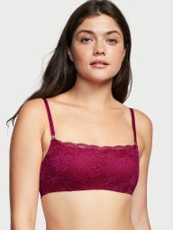 Кружевной бюстгальтер Victoria's Secret лиф-топ 1159792795 (Розовый, XS)