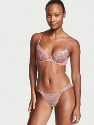 Мереживний бюстгальтер Victoria's Secret 1159793074 (Рожевий, 36С)