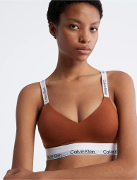 Бралет Calvin Klein ліф з логотипом 1159793855 (Коричневий, 1X)