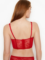 Мереживний корсет Victoria's Secret ліф 1159802377 (червоний, XL)